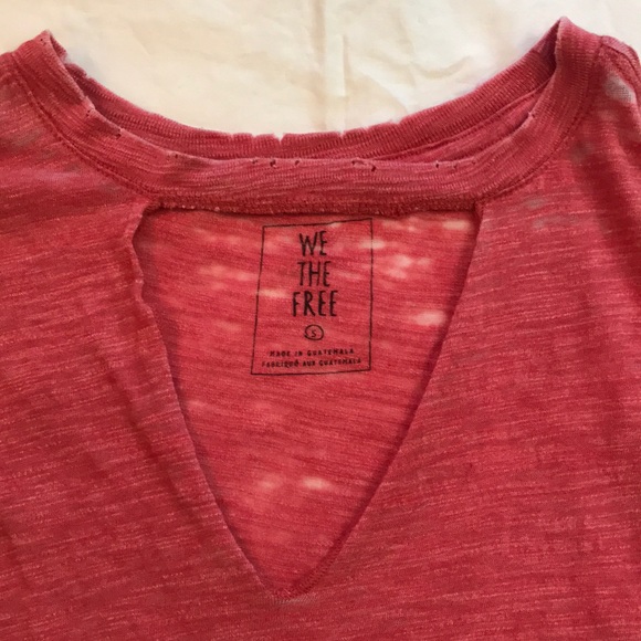 Free People Jordan Cutout Tee - Picture 2 of 4